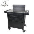 Dongpin Lockable Tattoo Trolley Cart Workstation Salon Trolley Cart Perfect for Hair Salon